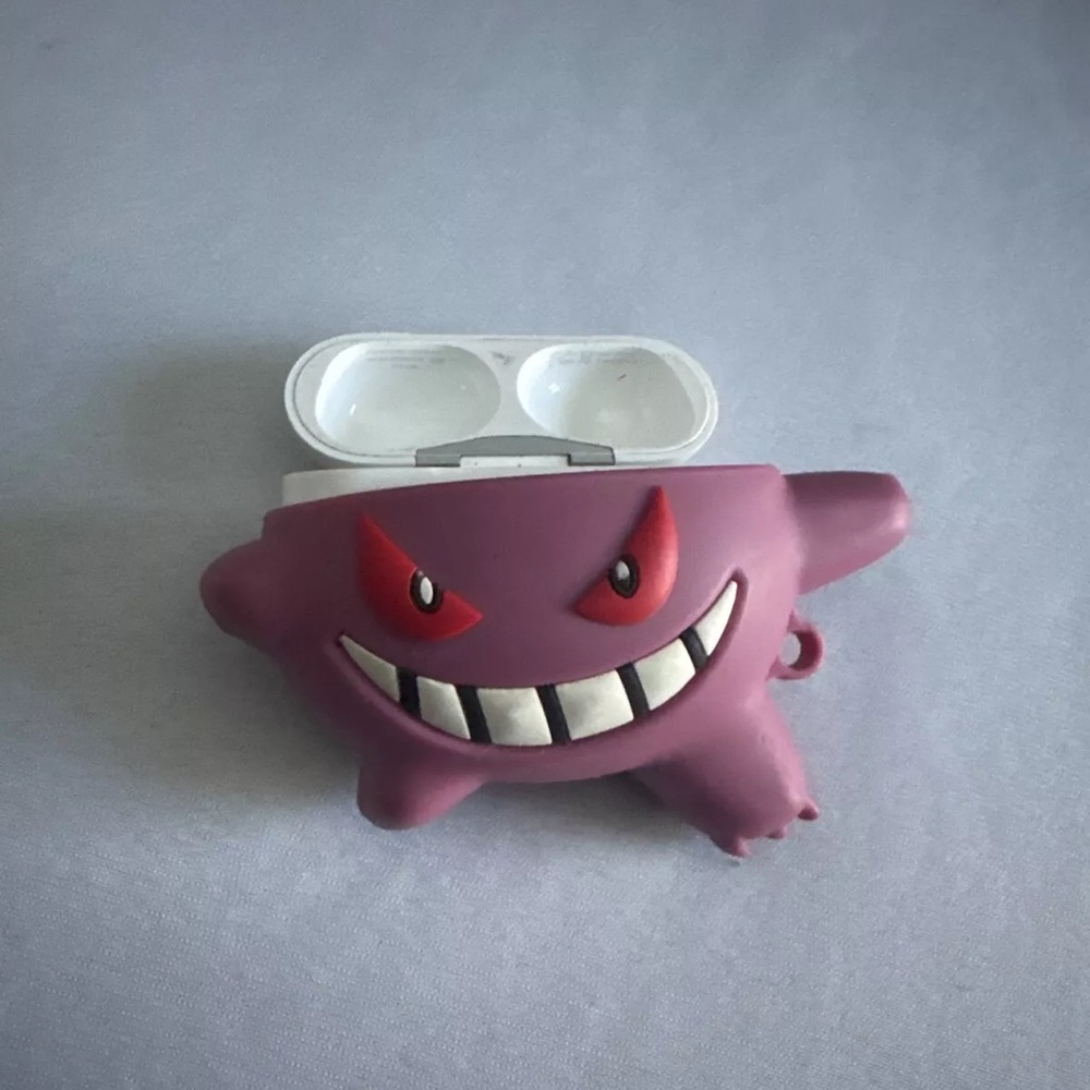 Purple Character AirPods Case